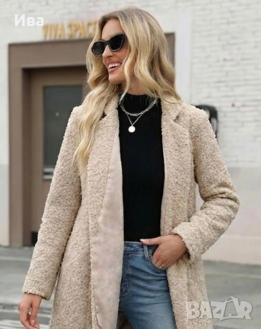 Преходно палто с вълна, снимка 8 - Палта, манта - 53090686