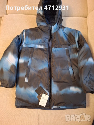 Ново!Двулицево детско зимно яке Nukutavuke, размер 160, снимка 5 - Детски якета и елеци - 53219510