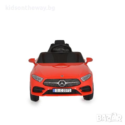 Акумулаторна кола Mercedes-Benz CLS 350 червен, снимка 2 - Детски велосипеди, триколки и коли - 46387291