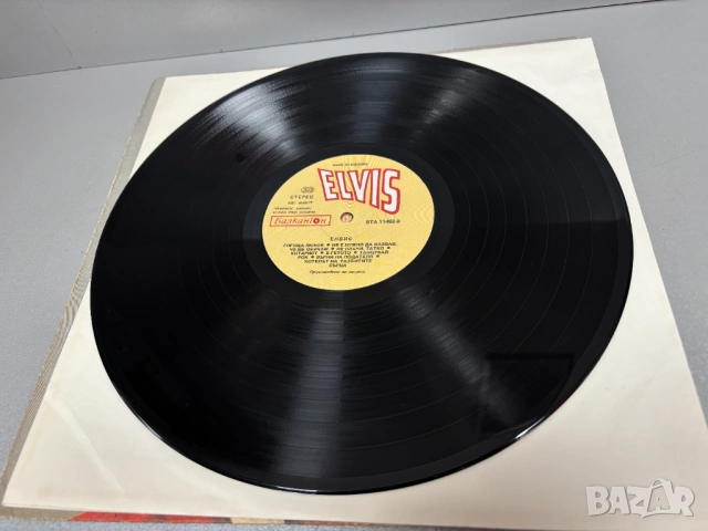 Грамофонна Плоча Elvis Presley ‎– Elvis, снимка 5 - Грамофонни плочи - 53284313
