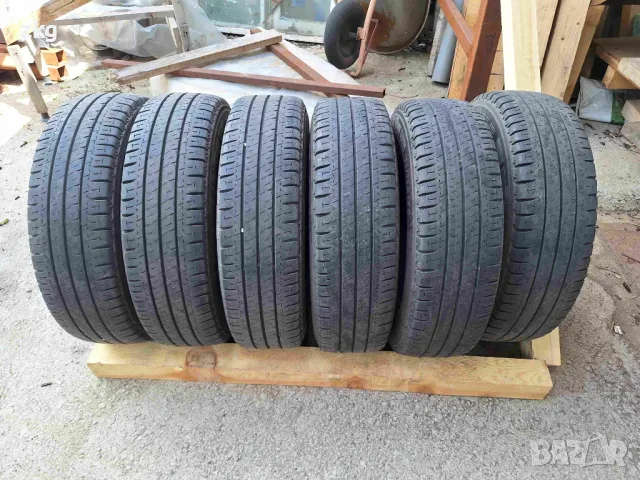 6бр. запазени летни гуми Michelin Agilis 195/75 R16С