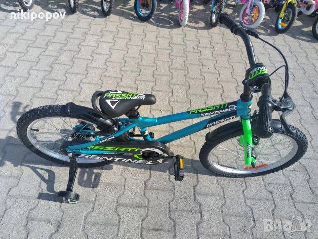 PASSATI Алуминиев велосипед 20" SENTINEL син, снимка 3 - Велосипеди - 53773296