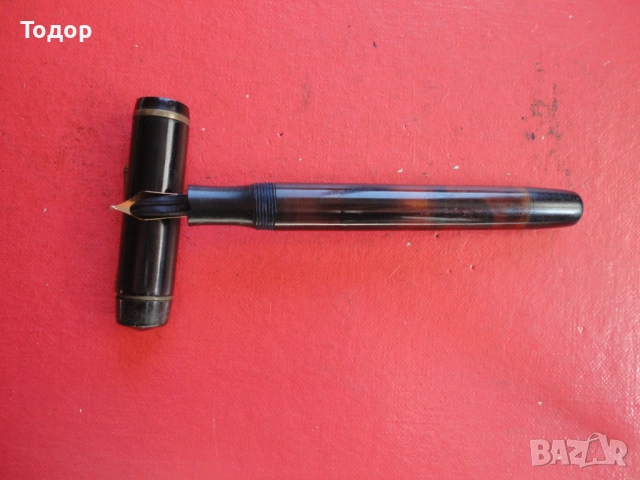 Страхотна бакелитова писалка Свобода 6, снимка 5 - Колекции - 54096803