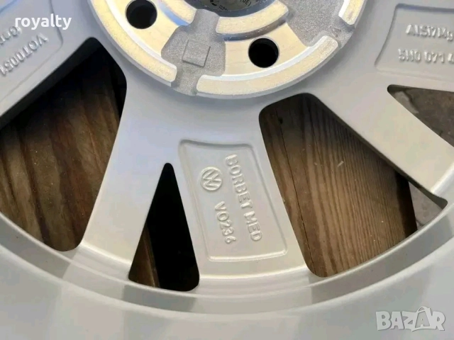 5х112 16 Цола Оригинални Джанти VW Passat Golf Tuaran Фолксваген Пасат 5x112 ЕТ 46 J 6.5, снимка 3 - Аксесоари и консумативи - 52806647