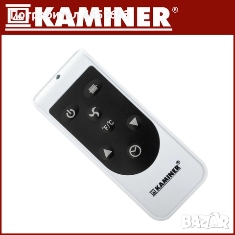 Енергоспестяващ електрически конвектор Ziflo Kaminer с WiFi управление и дистанционно, 2300W Бял, снимка 8 - Отоплителни печки - 52525657