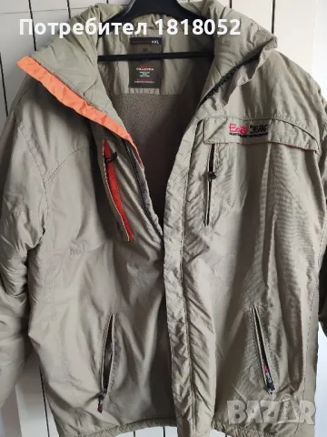 Зимно дебело спортно яке с качулка, снимка 2 - Якета - 50081457