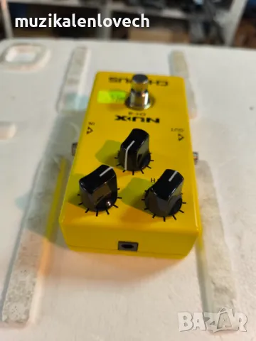 Nux CH-3 Chorus Electric guitar pedal effect - хорус педал за ел китара /КАТО НОВ/, снимка 1 - Китари - 36870260