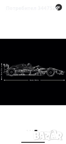 LEGO® Technic - Състезателна кола McLaren Formula 1 42141, 1432 части, снимка 4 - Други игри - 52448638