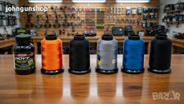 Сервиз за лъкове и арбалети | Изработка на тетиви BCY | Обучение и доставка, снимка 2 - Лъкове и арбалети - 53794567