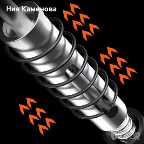 Професионален пистолет за забиване на пирони + 50 броя пирона, снимка 5 - Други инструменти - 54057432