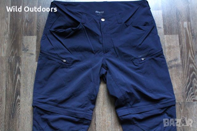 BERGANS Utne Zip off pants - туристически панталон, размер L, снимка 2 - Спортни дрехи, екипи - 45081999