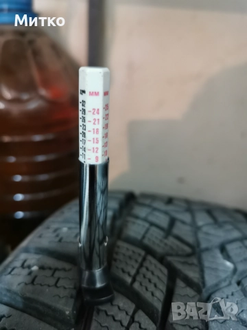 4 зимни гуми  215/65/16 Dunlop и 4бр. алуминиеви джанти 5х114,3, 16 цола, , снимка 6 - Гуми и джанти - 52576459