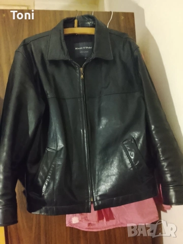 мъжко кожено яке Marc o Polo Marc O'Polo чисто ново размер L , бартер за злато, заменям за злато , снимка 3 - Якета - 53536207