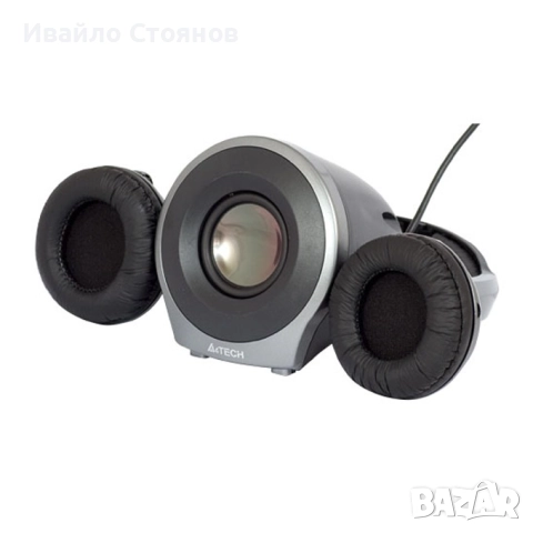 Слушалки и колони А4Tech HSB-100U, 3 в 1, микрофон, снимка 10 - Слушалки и портативни колонки - 52661303