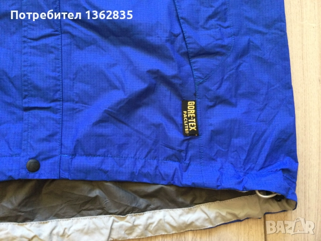 НОВА дамско синьо яке ветровка горнище BERGHAUS Goretex размер 12 / М, снимка 4 - Якета - 52524992