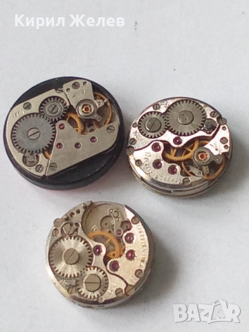 Механизми части от стари ръчни часовници 11867, снимка 6 - Дамски - 52286392