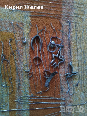 100 грама сребърни накити за поправка за реставрация за части или за материал 50648, снимка 8 - Колиета, медальони, синджири - 50238469