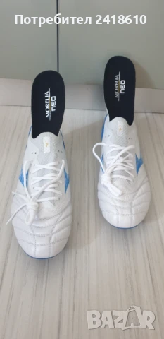 Mizuno Morelia Neo 4 Elite Мens Size 42.5 / 26.5 см. НОВО! ОРИГИНАЛ! Бутонки!, снимка 13 - Спортни обувки - 50939309