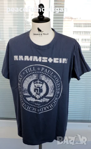Rammstein мъжка метъл тениска  размер XL 