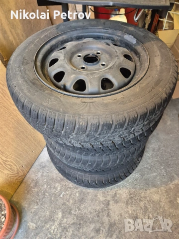 Железни джанти с гуми 165/70/R14 4.5J