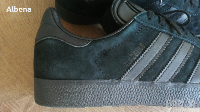 Adidas GAZELE Real Leather Shoes Размер EUR 41 1/3 UK 7 1/2 обувки естествена кожа 125-14-S, снимка 4 - Спортни обувки - 44990202