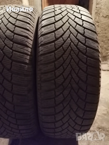 Продавам 2 броя зимни гуми 195.65.15 на 1 сезон дот 2019 Brijiston , снимка 2 - Гуми и джанти - 52745710
