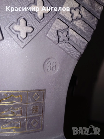 Дамски боти кафяви номер 38 , снимка 3 - Дамски боти - 52862992