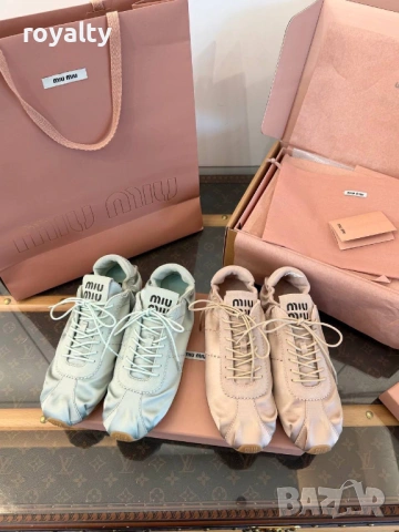 Miu Miu Нови Дамски Маратонки Два Цвята 