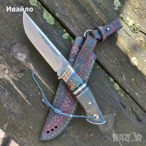 Нож ръчна изработка, снимка 7 - Ножове - 53400551