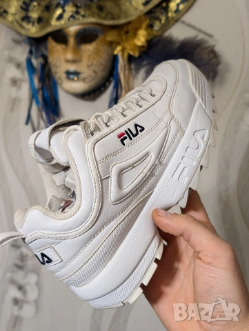 FILA DISRUPTOR LOW 1010302.1FG номер 40 ДАМСКИ МАРАТОНКИ , снимка 14 - Маратонки - 49214669