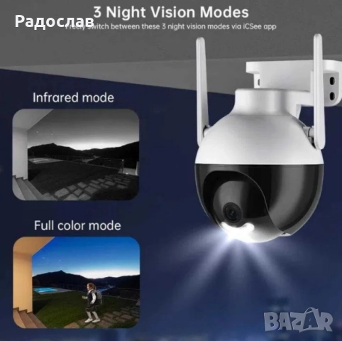 WIFI камера за видеонаблюдение.