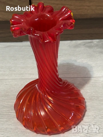 Винтидж френска ваза , снимка 4 - Вази - 53412193