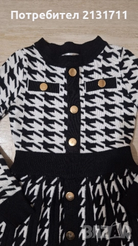 Детска рокля за 5-6 годинки , снимка 5 - Детски рокли и поли - 52554037