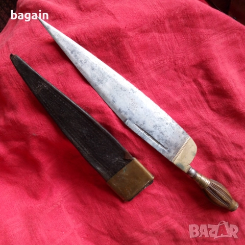 Боен нож, кама, ятаган., снимка 4 - Антикварни и старинни предмети - 52113419