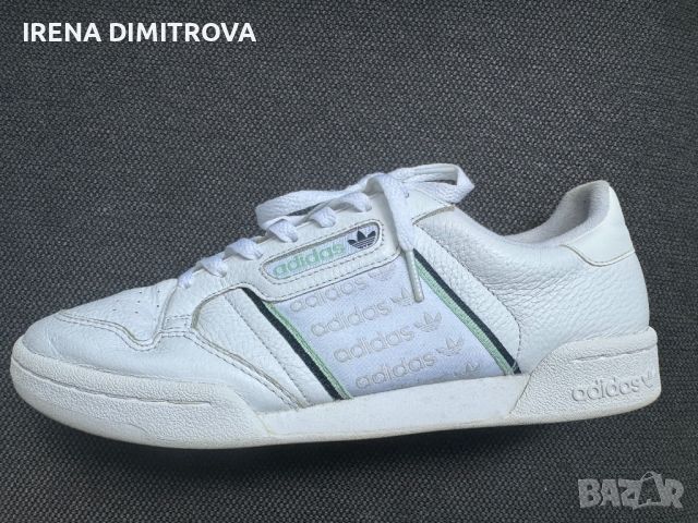 Adidas continental номер 43 и 1/3 light green , снимка 1 - Маратонки - 45343444