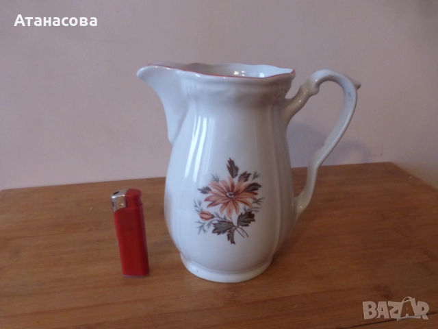 Кана български порцелан Коста Йорданов Видин 1960 г 2