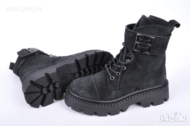 ЗИМА '25'26! Велурени дамски боти - Два цвята, снимка 9 - Дамски боти - 52289931