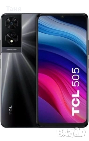 Смартфон TCL 505, 4GB, 128GB, Space Gray - НОВ, снимка 4 - Телефони с две сим карти - 52777596