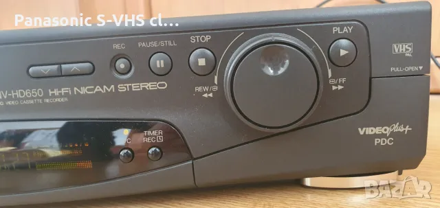 Panasonic NV-HD650 VHS Hi-Fi stereo Sp/Lp, снимка 3 - Плейъри, домашно кино, прожектори - 48116092