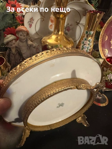 Scherzer Bavaria Germany  Crown Circa 1949 - немска класика Код P1863, снимка 11 - Декорация за дома - 53279313