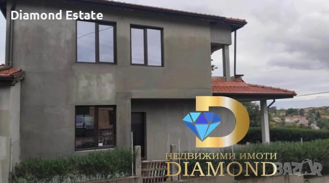 Двуетажна къща НОВО СТРОИТЕЛСТВО в село Малка Верея, обл. Стара Загора, снимка 3 - Къщи - 52748151