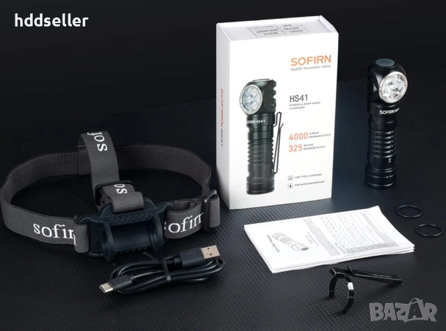 Супер челник фенер SOFIRIN 4000lm 5000K, снимка 4 - Къмпинг осветление - 52016605