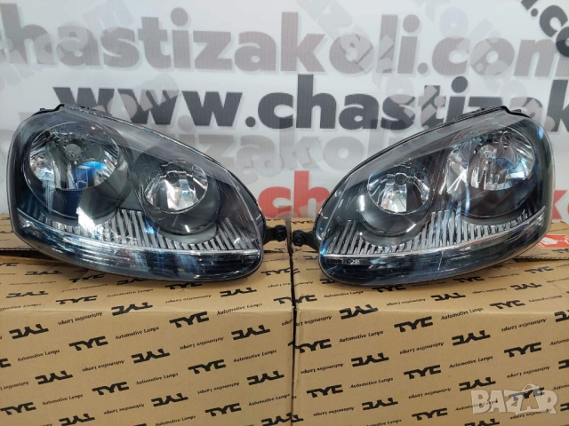 Фарове за VW GOLF 5 - черни