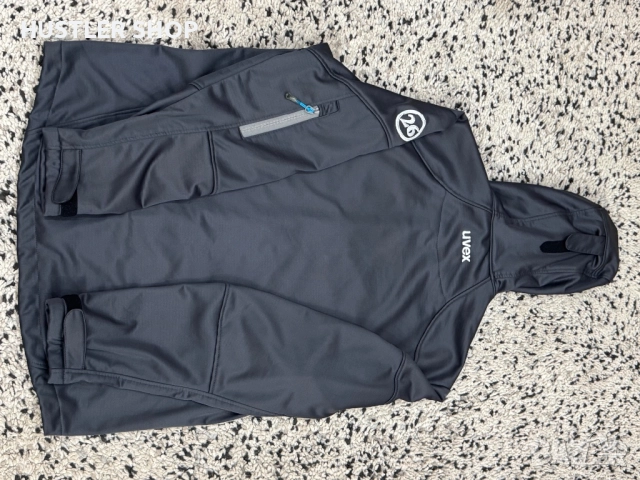 Мъжки работен софтшел UVEX.Размер M, снимка 4 - Спортни дрехи, екипи - 52577615