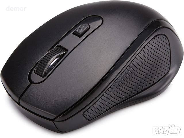 Amazon Basics Ергономични безжични клавиатура и мишка, черни, снимка 7 - Клавиатури и мишки - 45221528