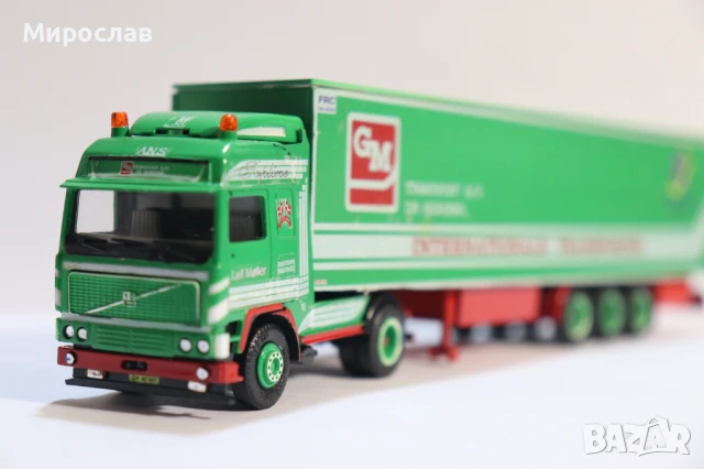 HERPA 1:87 H0 VOLVO ТИР КАМИОН ИГРАЧКА КОЛИЧКА МОДЕЛ, снимка 3 - Колекции - 50765422