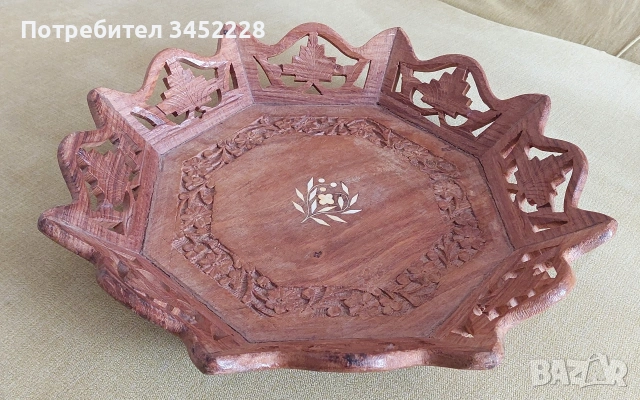 дърворезба пано за ценители 31см , снимка 5 - Декорация за дома - 53836341