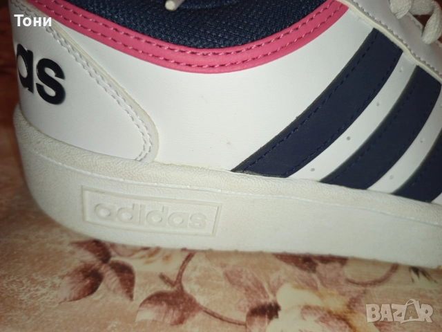 ADIDAS Оригинал Нови Дамски Кожени Маратонки 40, снимка 16 - Маратонки - 52860731