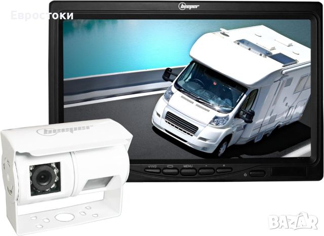 Beeper Reversing Double-Vision Camera RWEC200X-BL. Комплект камера за заден ход с двойно виждане, снимка 1 - Аксесоари и консумативи - 46146331