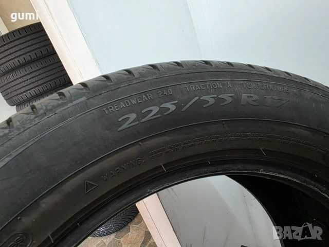 4бр летни гуми 225/55/17 MICHELIN L05007 , снимка 6 - Гуми и джанти - 53601391